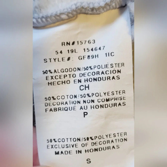 champion shop hooded pullover sweatshirt, unisex, size youth XLG/ adult sm, gray - Picture 8 of 8